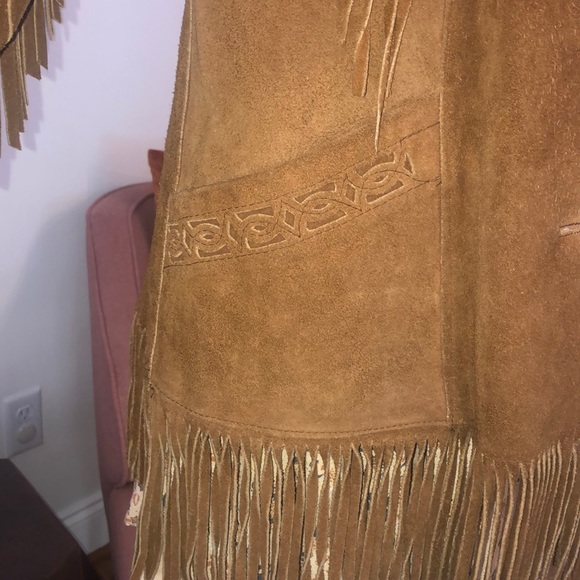 Vintage Suede Fringe Jacket - Picture 5 of 13